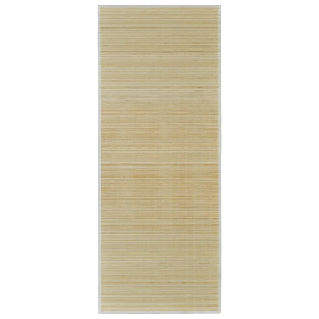 Teppich Bambus Natur Rechteckig 150X200 Cm Beige 150 x 200 cm