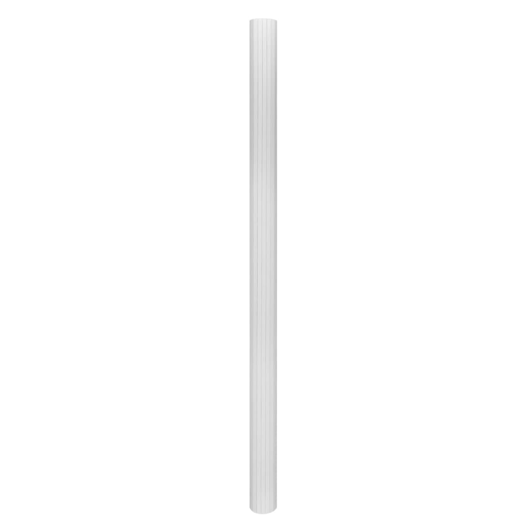 Raumteiler Bambus Weiß 250×165 Cm 250 x 165 cm