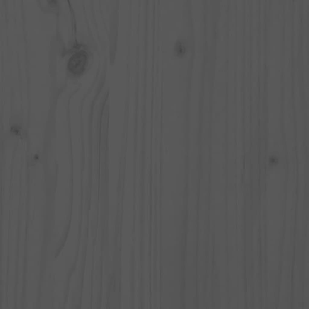 Hochbeet Grau 101X30X69 Cm Massivholz Kiefer Graue Kiefer 101 x 30 x 69 cm
