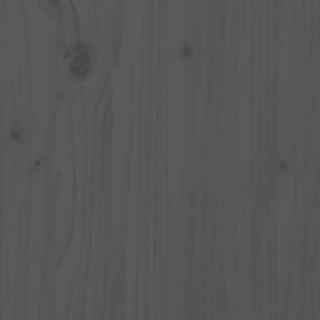 Hochbeet Grau 119,5X40X78 Cm Massivholz Kiefer Graue Kiefer 119.5 x 40 x 78 cm