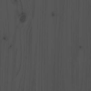 Hochbeet Grau 119,5X40X78 Cm Massivholz Kiefer Graue Kiefer 119.5 x 40 x 78 cm
